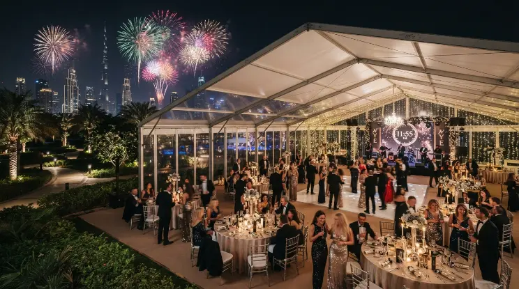 Marquee and tent event in Dubai, photo 2