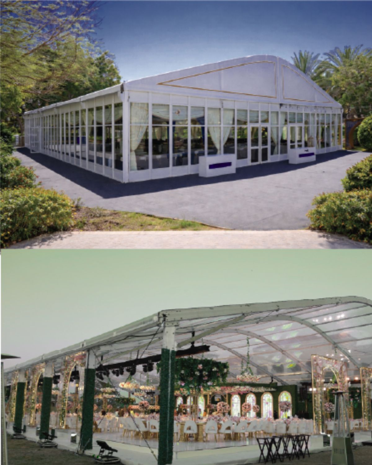 Marquee and tent installation in Dubai, photo 3