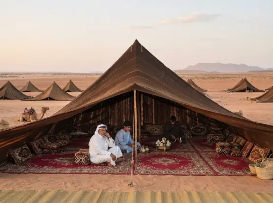 Bedouin and Sadu Tent for a desert wedding in Dubai