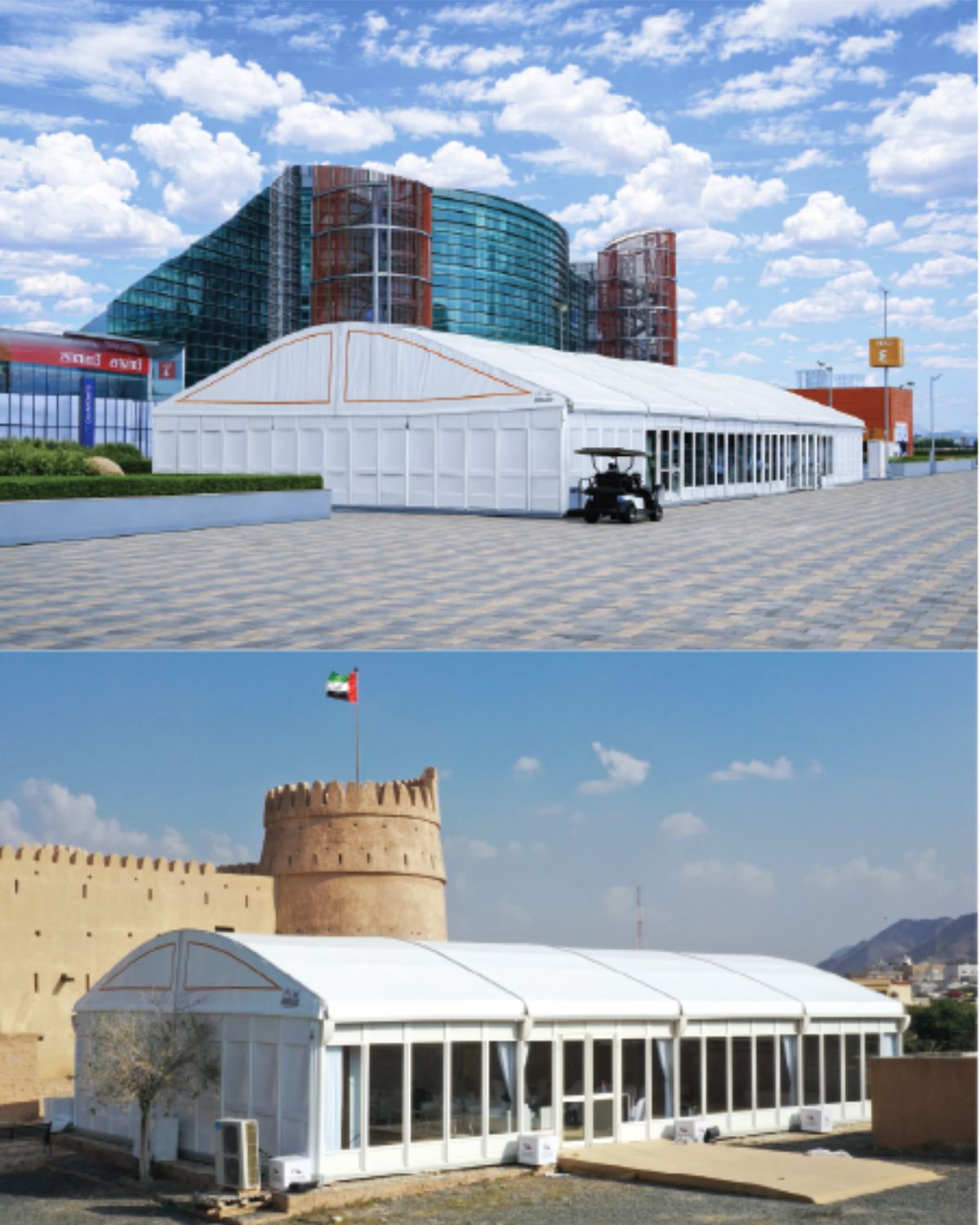Marquee and tent installation in Dubai, photo 4