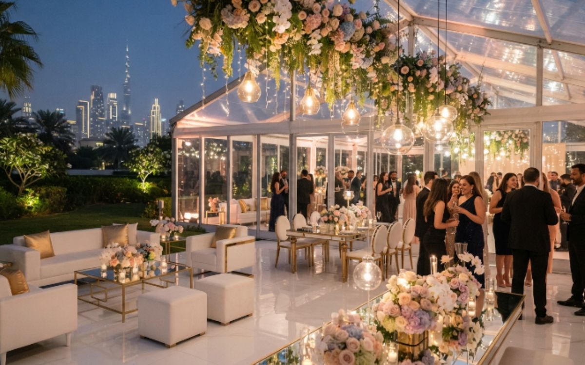 Marquee and tent event in Dubai, photo 4