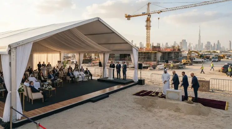 Marquee and tent event in Dubai, photo 7