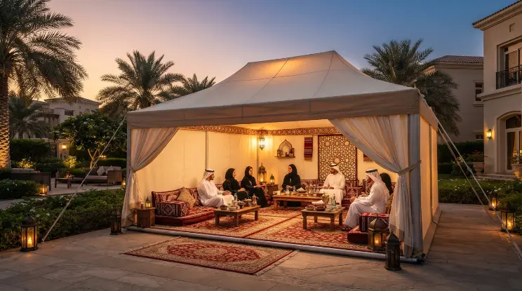 Marquee and tent event in Dubai, photo 5