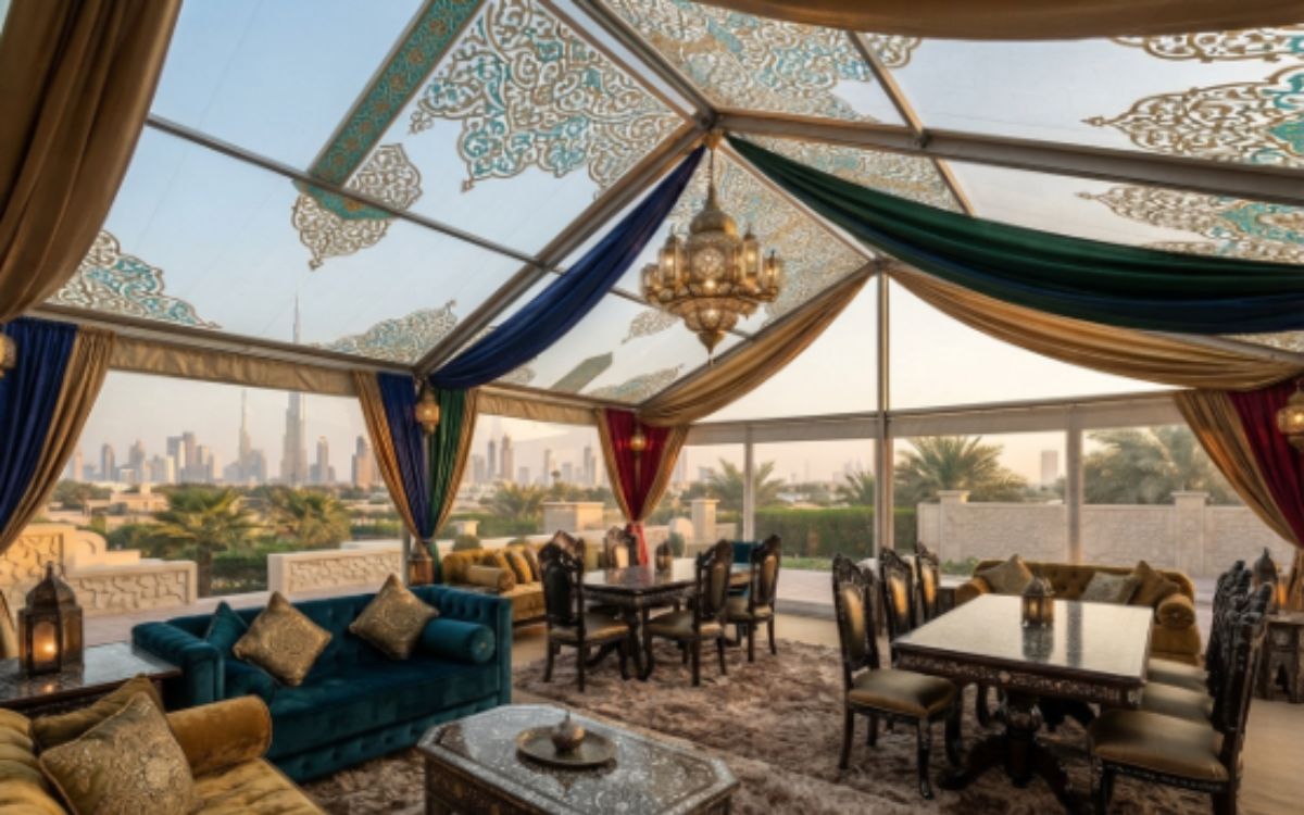 Marquee and tent event in Dubai, photo 5