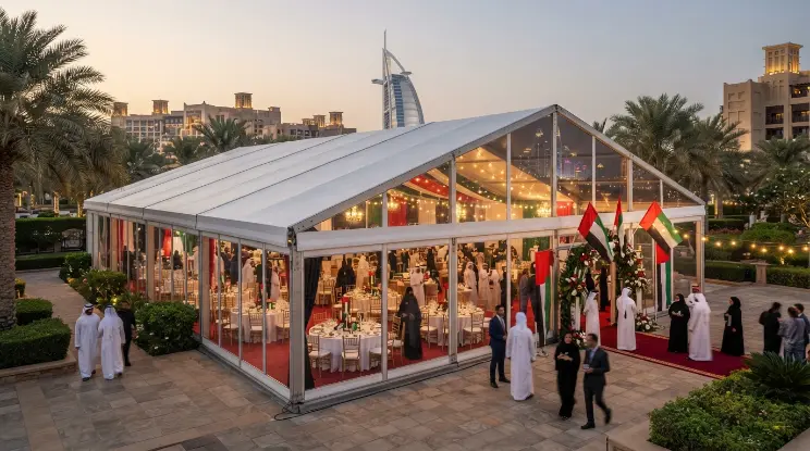 Marquee and tent event in Dubai, photo 3