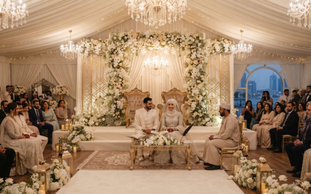 Marquee and tent event in Dubai, photo 1