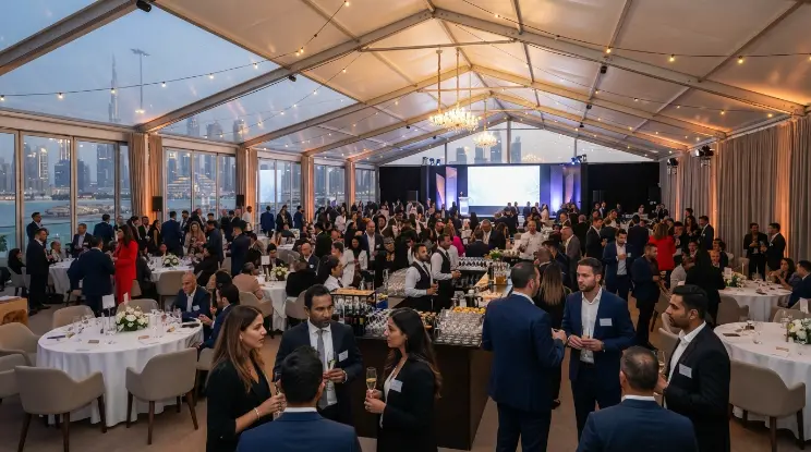 Off-Plan Project Launch Tents in Dubai