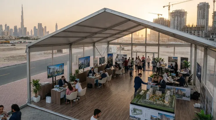 Marquee and tent event in Dubai, photo 5