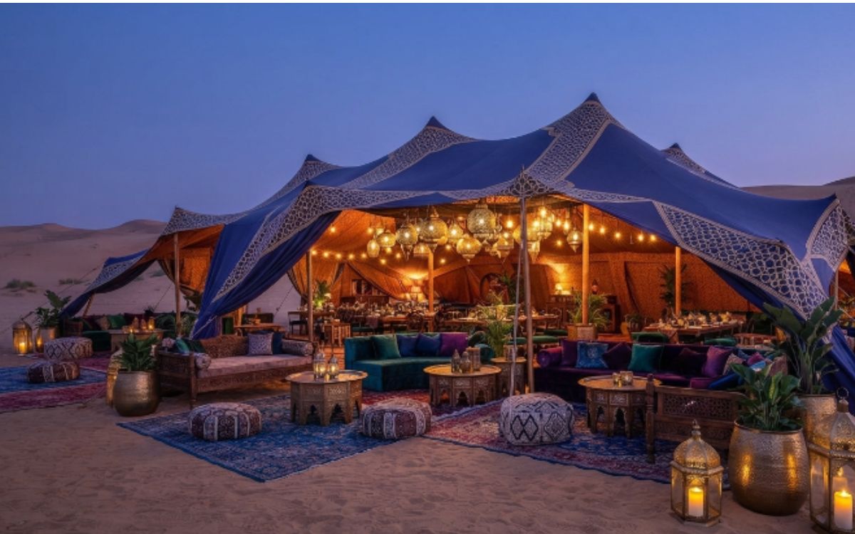 Marquee and tent event in Dubai, photo 2