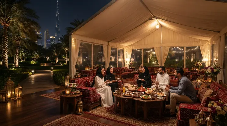 Marquee and tent event in Dubai, photo 3