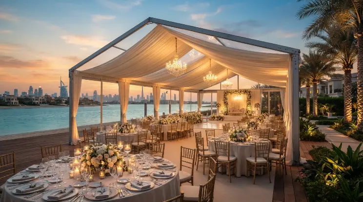 Marquee and tent event in Dubai, photo 3